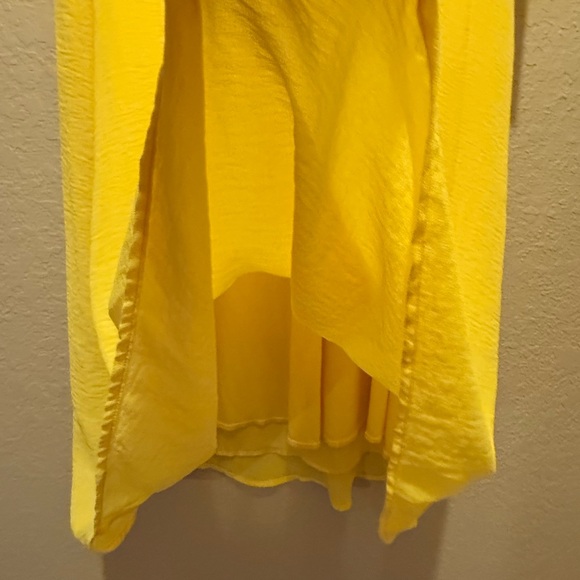 NEW with Tag Tacera Yellow Midi Sleeveless Dress - Picture 4 of 11